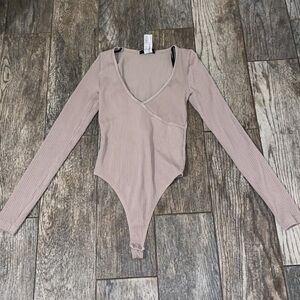 Beige bodysuit